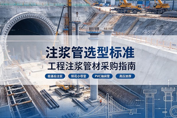 晋中注浆管选型标准