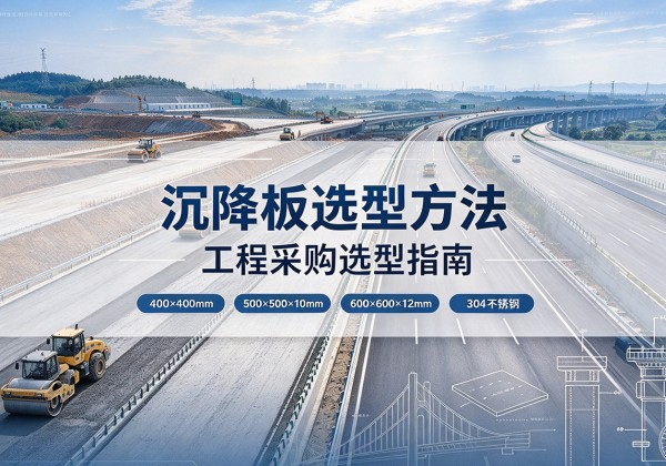 晋中沉降板选择方法